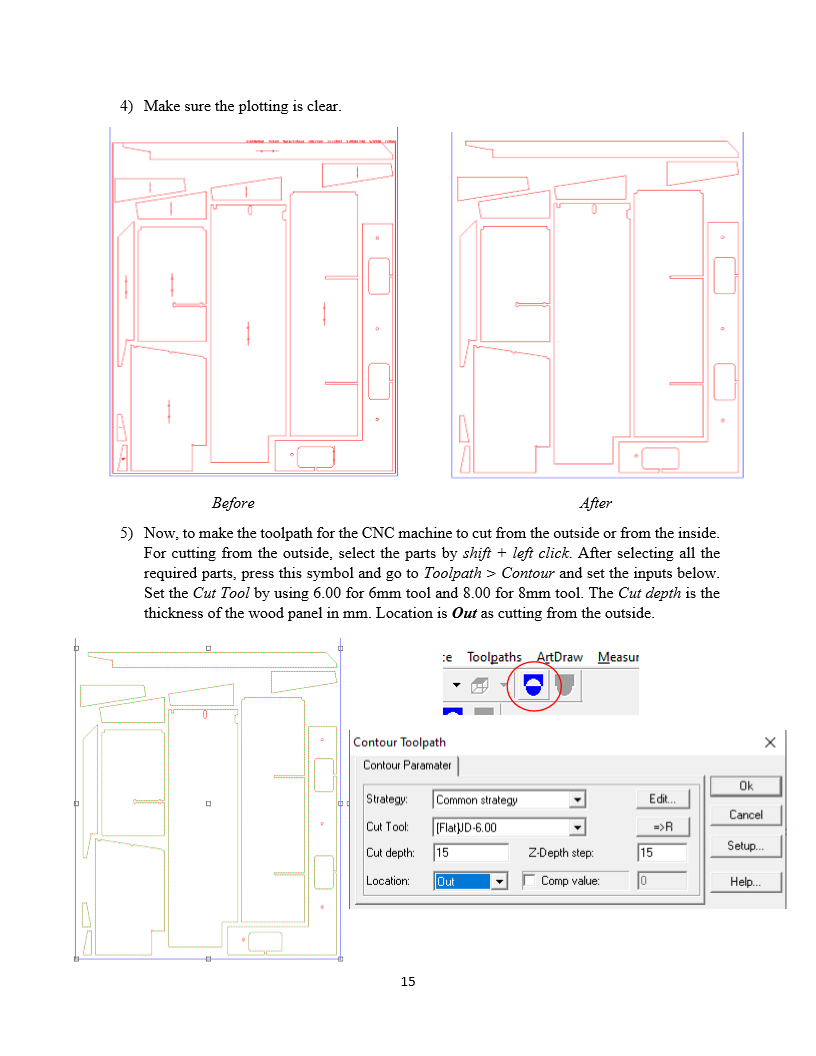 Sample page of documentation